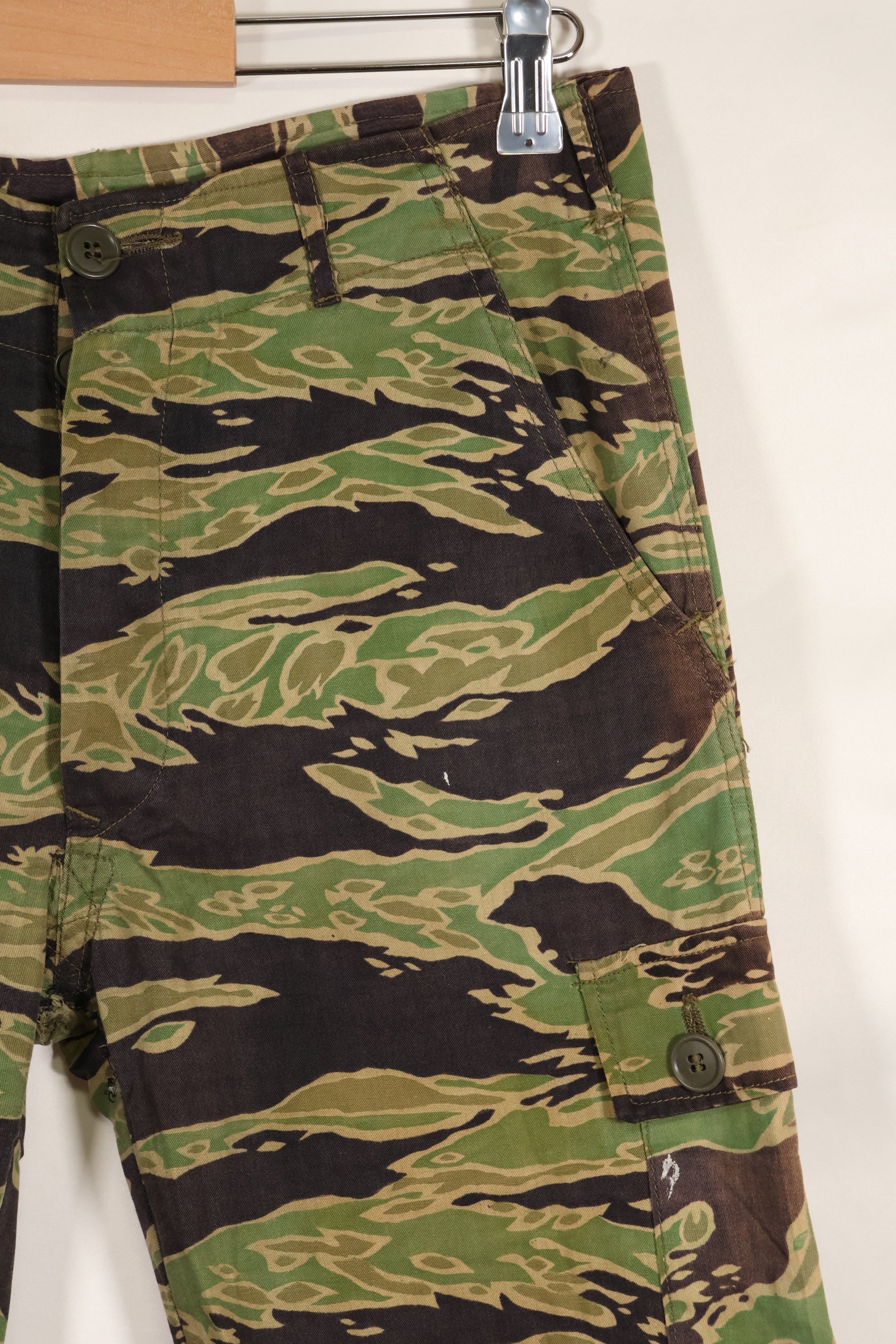 Real Late War Pattern Estimated A-L Tiger Stripe Pants Used Paramount Pictures