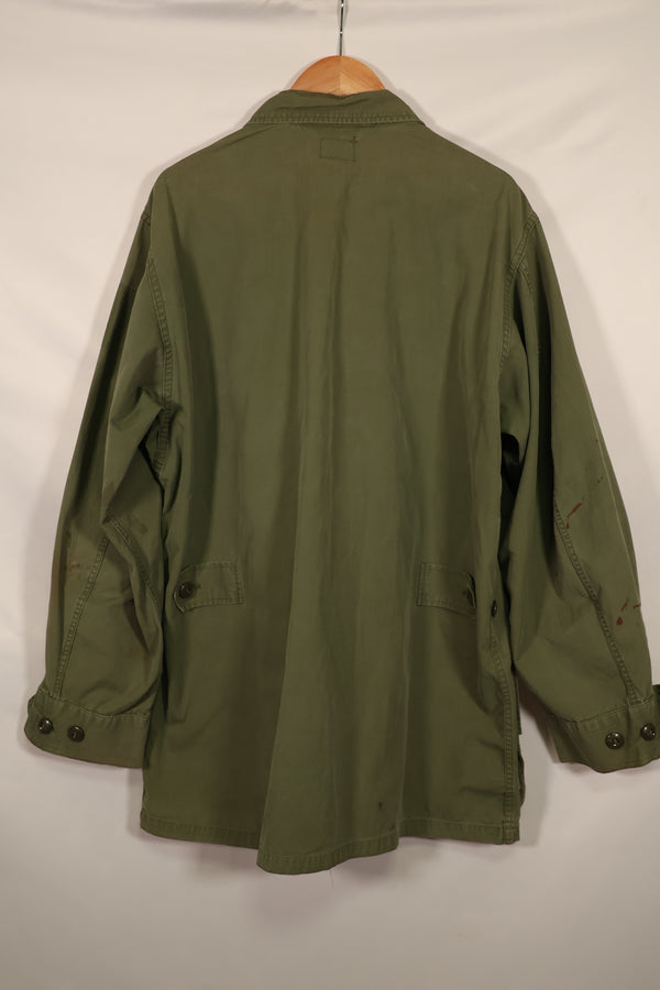 Real 1963-64 1st Model Jungle Fatigue Jacket USMC No size tag Used