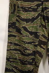Actual Late War Pattern Presumed US-M Tiger Stripe Pants, almost unused, with name