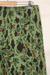 1960s-70s Korean military frogskin camouflage pants, baker pants cut, used C