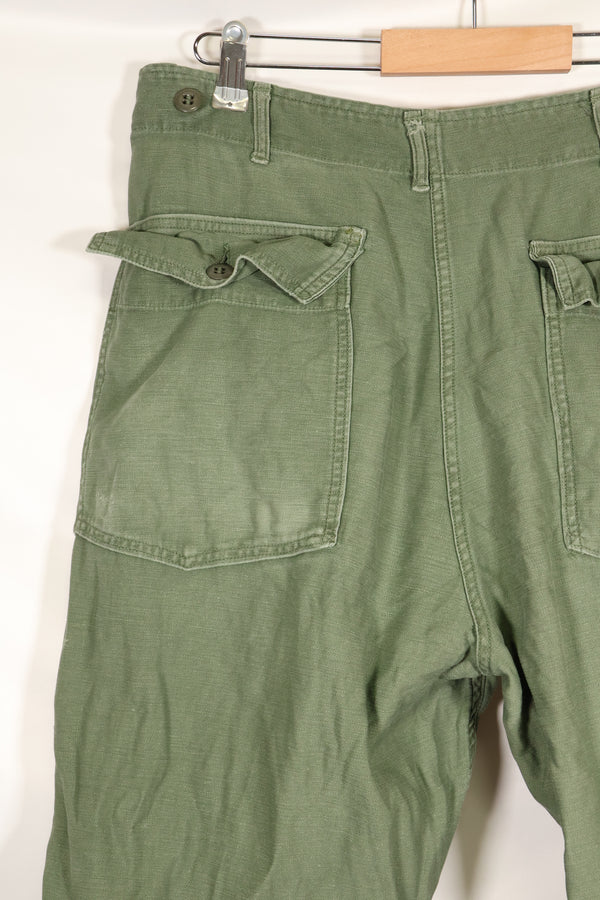 1960年代中頃　推定LARGE　OG-107 ユーティリティパンツ　推定TYPE II　ベイカー　中古品