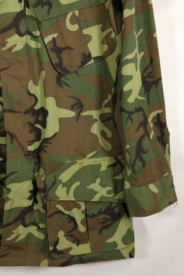 Circa 1966-67 Deadstock S-L Non Ripstop Early Print ERDL Fatigue Jacket