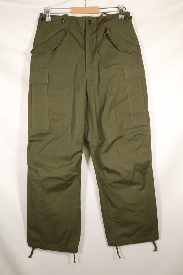 1951 Contract, S-R, U.S. Army, M51 Field Pants, Virtually Unused, Some Stains and Dirt