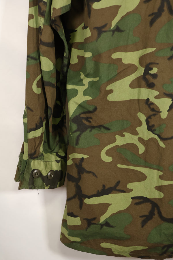 Circa 1966-67 Deadstock S-L Non Ripstop Early Print ERDL Fatigue Jacket