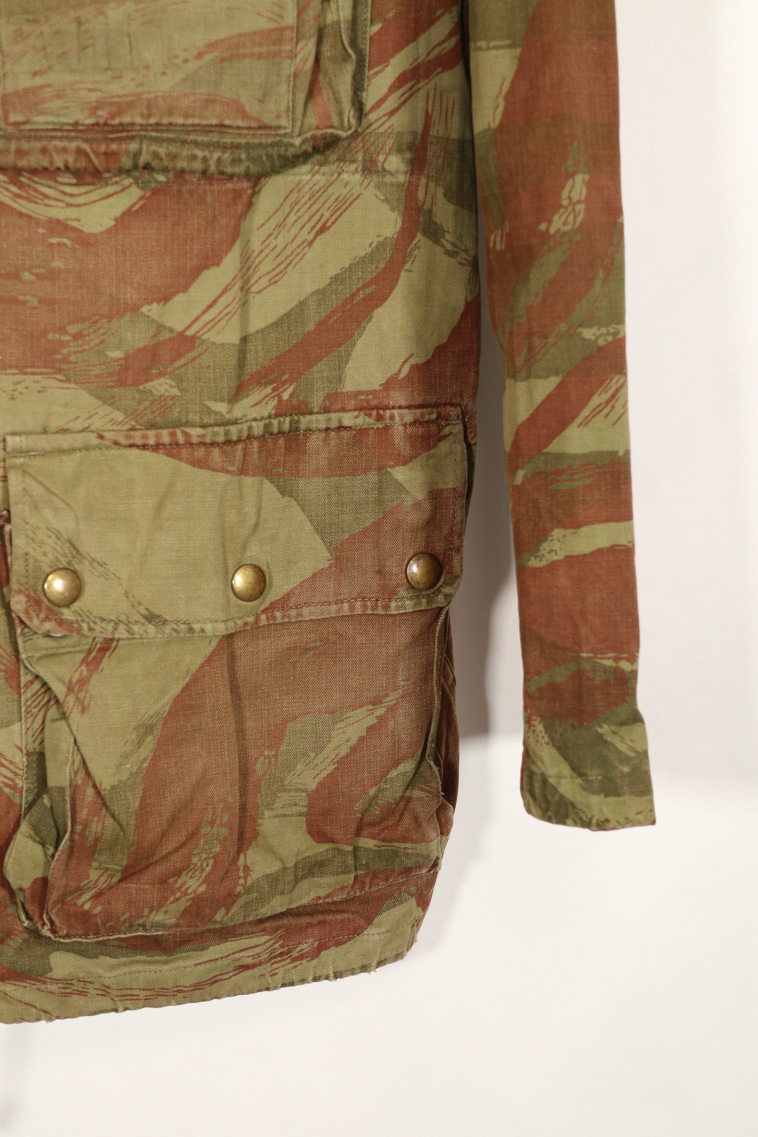 Real 1950's French Army Lizard Camouflage TAP 47/56 Airborne Jacket