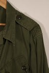 Real 1964 1st Model Jungle Fatigue Jacket, scratches, holes, poor condition.