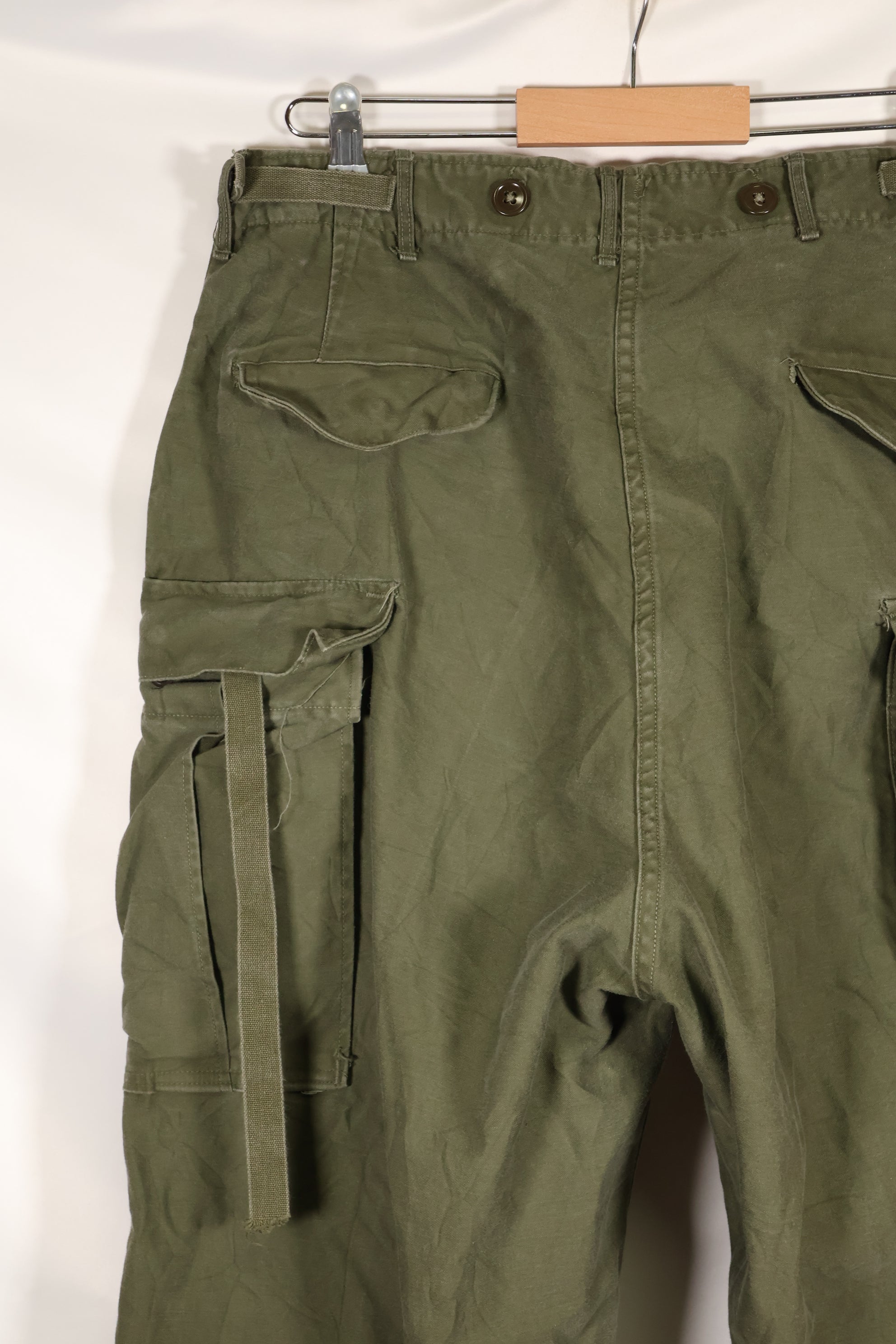 1952 Contract, M-L, U.S. Army, M51 Field Pants, Some Wear, Used