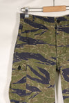 Circa 1970, Made in Okinawa, TO78, Silver Tiger Pattern, Tiger Stripe Pants, Used