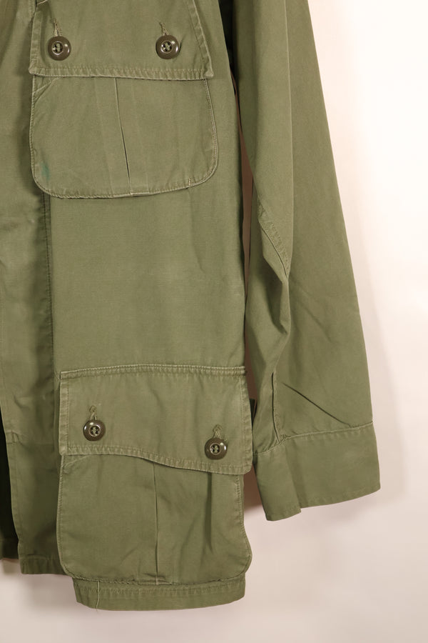 1963 Contract, S-R, U.S. Air Force, Officer, 1st Model Jungle Fatigue Jacket, Modified, Used
