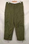 1967 Contract Deadstock 3rd Model Non Ripstop Jungle Fatigue Pants No Size Tag