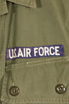 1963 Contract, S-R, U.S. Air Force, Officer, 1st Model Jungle Fatigue Jacket, Modified, Used