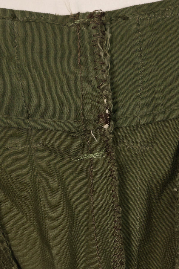 1967 Contract Deadstock 3rd Model Non Ripstop Jungle Fatigue Pants No Size Tag