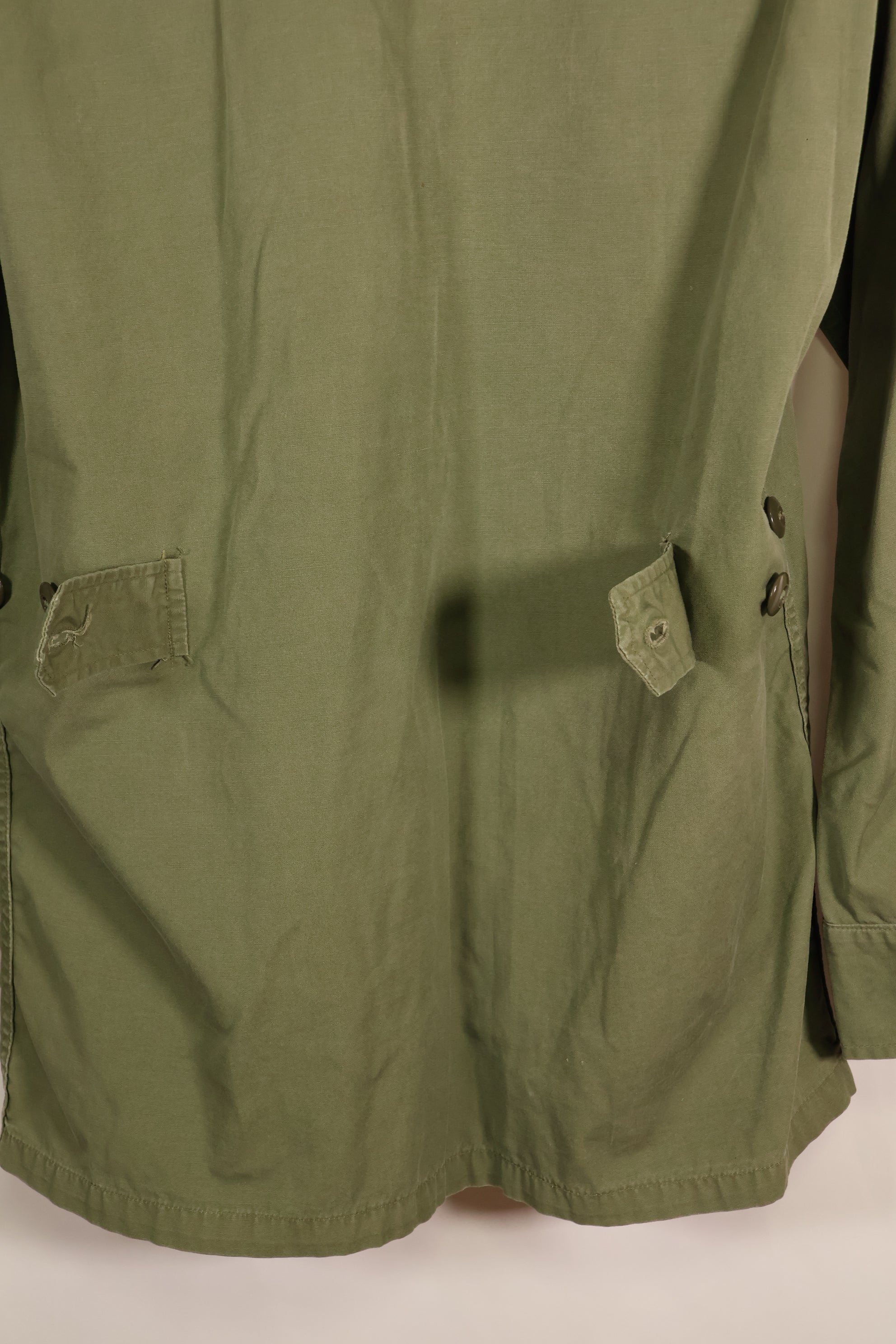 1963 Contract, S-R, U.S. Air Force, Officer, 1st Model Jungle Fatigue Jacket, Modified, Used