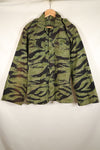 1969 VNMC 4th Pattern Tiger Stripe Shirt, Sea Wave Pattern, Used