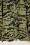 1969 VNMC 4th Pattern Tiger Stripe Shirt, Sea Wave Pattern, Used