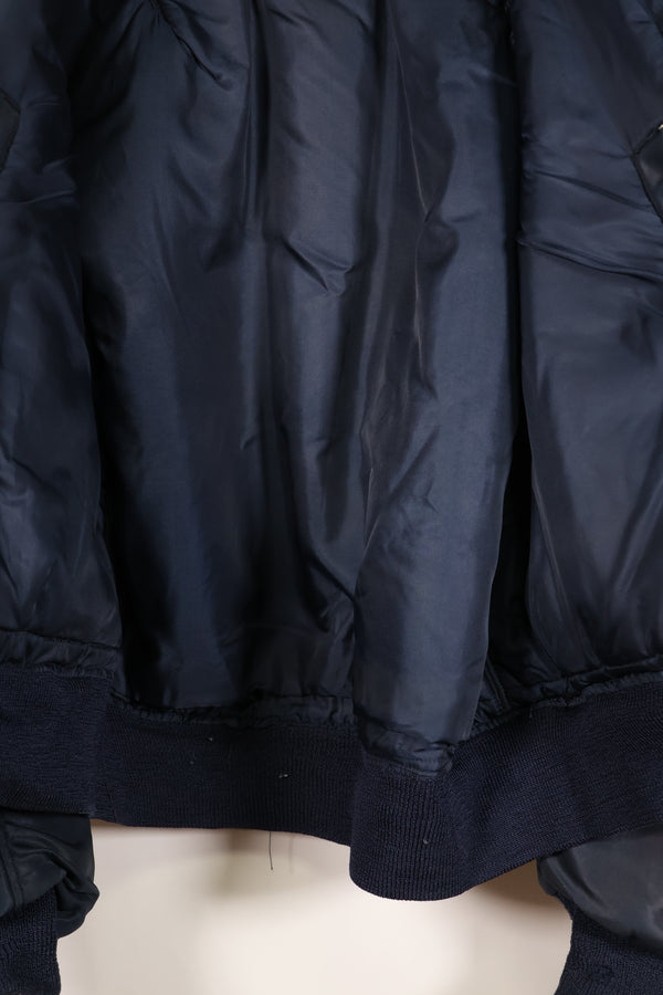 1950s, Size 42, U.S. Air Force B-15C Flight Jacket, Zipper Replaced, Used