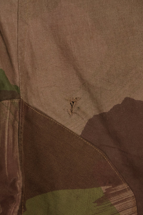 Real British Army SAS Trousers WINDPROOF Camouflage Pants Size No. Unknown Large Used