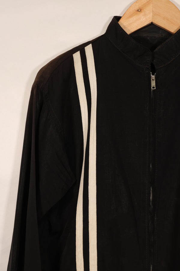 Real estimated 1970s, Okinawa-made racing jacket, HAMA zipper, used.