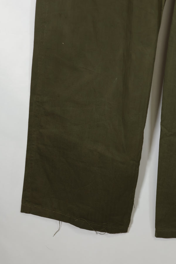 1950's U.S. Army HBT utility pants, nearly unused A