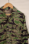 Real Late War Pattern Tiger Stripe Shirt Light weight, faded, used.