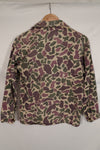 Real CIDG Beogam camouflage ASIAN CUT shirt, Very faded, used.