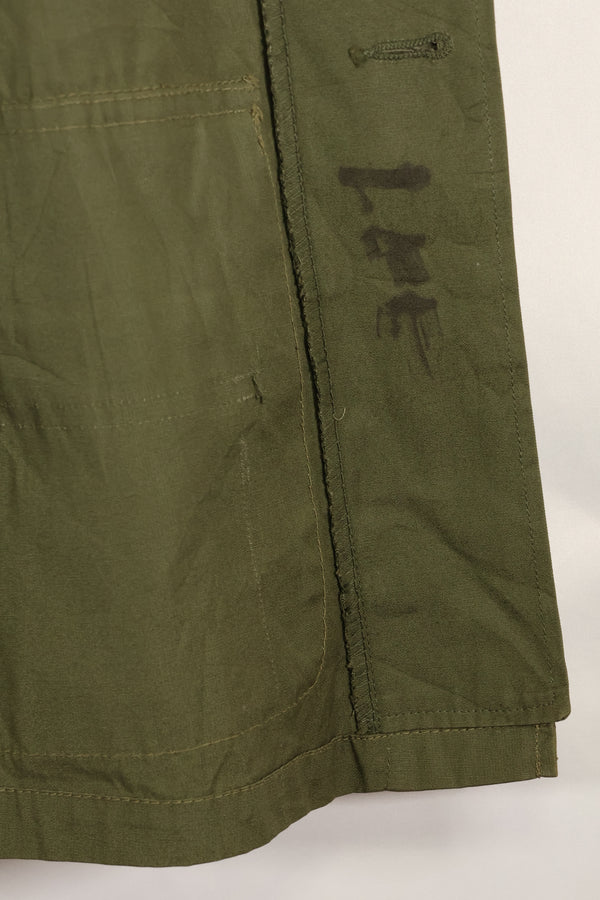 Circa 1965-1966 2nd Model Jungle Fatigue Jacket in good condition, missing size tag.