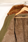 1940s, Size 42, WWII, U.S. Army Air Forces, B-15 Flight Jacket, Calendar-finished fabric, Used