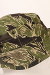 Mid-1960s Okinawa Tiger Pattern CISO Cut Tiger Stripe Booney Hat Size S Used