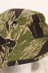 Mid-1960s Okinawa Tiger Pattern CISO Cut Tiger Stripe Booney Hat Size S Used