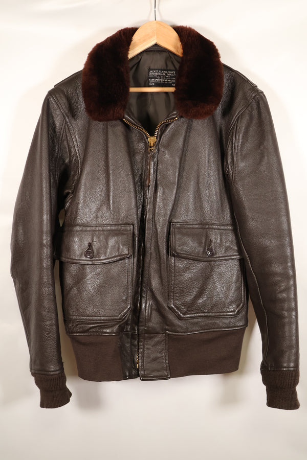Early 1960s, Size 40, U.S. Navy G-1 Flight Jacket, Virtually Unworn　