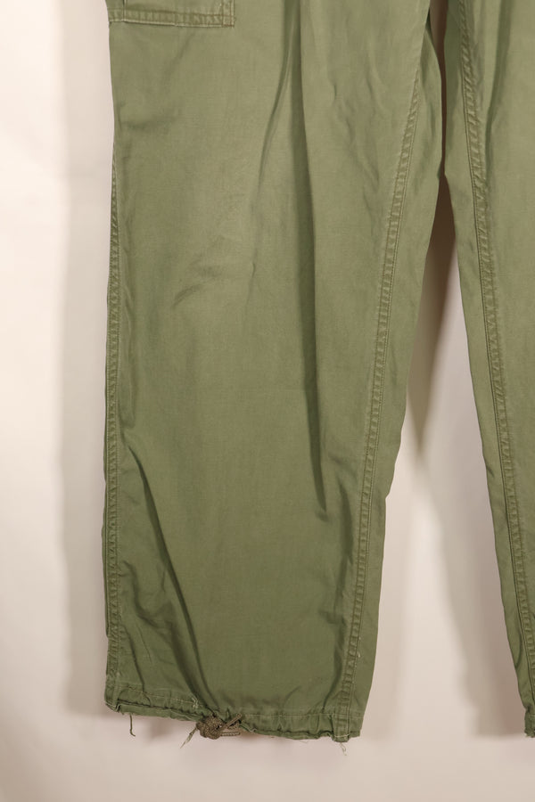 1963 Contract—Presumed M-S 1st Model Jungle Fatigue Pants—Faded—Used