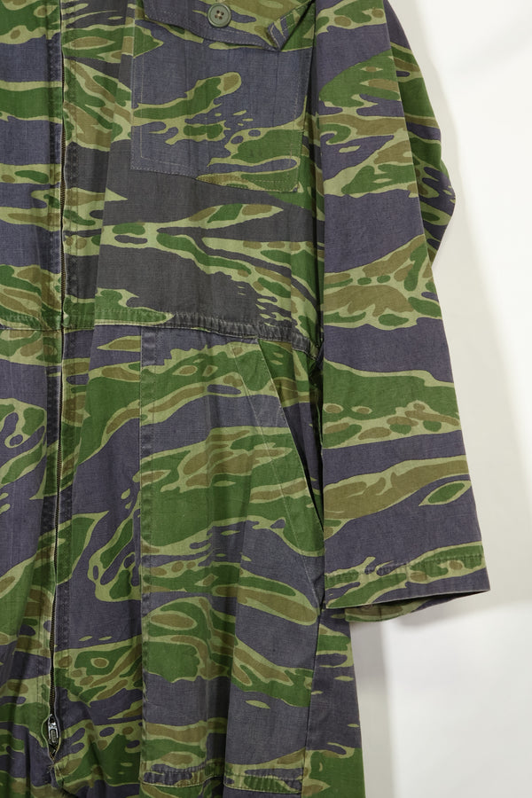 1970s Late War Pattern VNMC Tiger Stripe Flight Suit with patch retrofitted