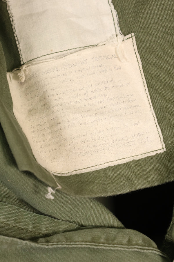 1963 Contract—Presumed M-S 1st Model Jungle Fatigue Pants—Faded—Used