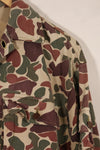 Early to mid 1960s CIDG Beogam camouflage, advisor cut, US-L, faded, used.