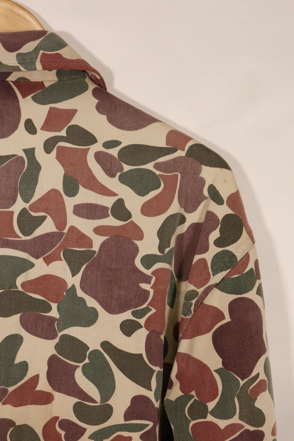 Early to mid 1960s CIDG Beogam camouflage, advisor cut, US-L, faded, used.