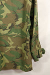 Circa 1966-67 X-L-R Non Ripstop Early Print ERDL Fatigue Jacket Used