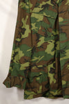 1970 Contract Deadstock X-L-R ERDL Green Leaf Camouflage Jungle Fatigue Jacket