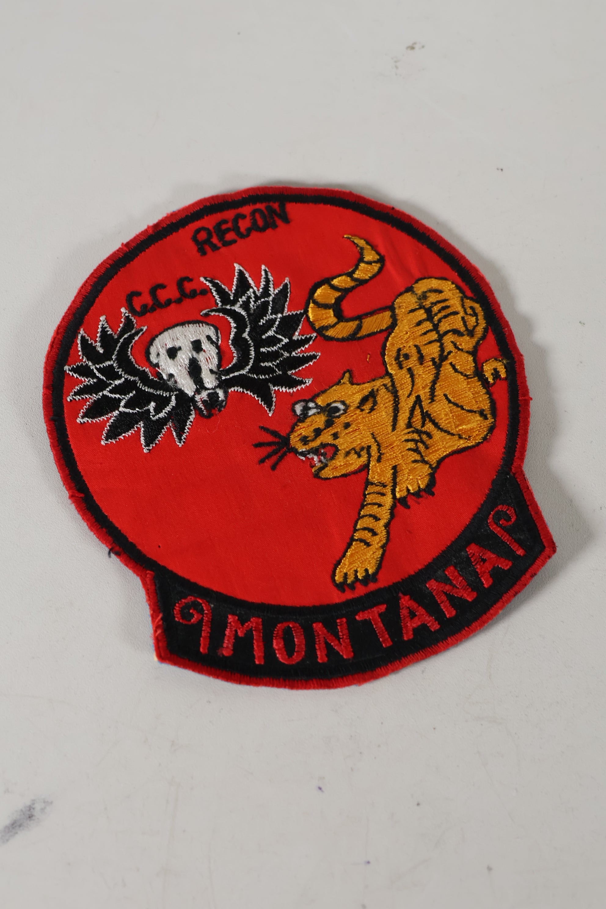 1970 US Army Special Forces MACV SOG CCC RT MONTANA Recon Team Patch