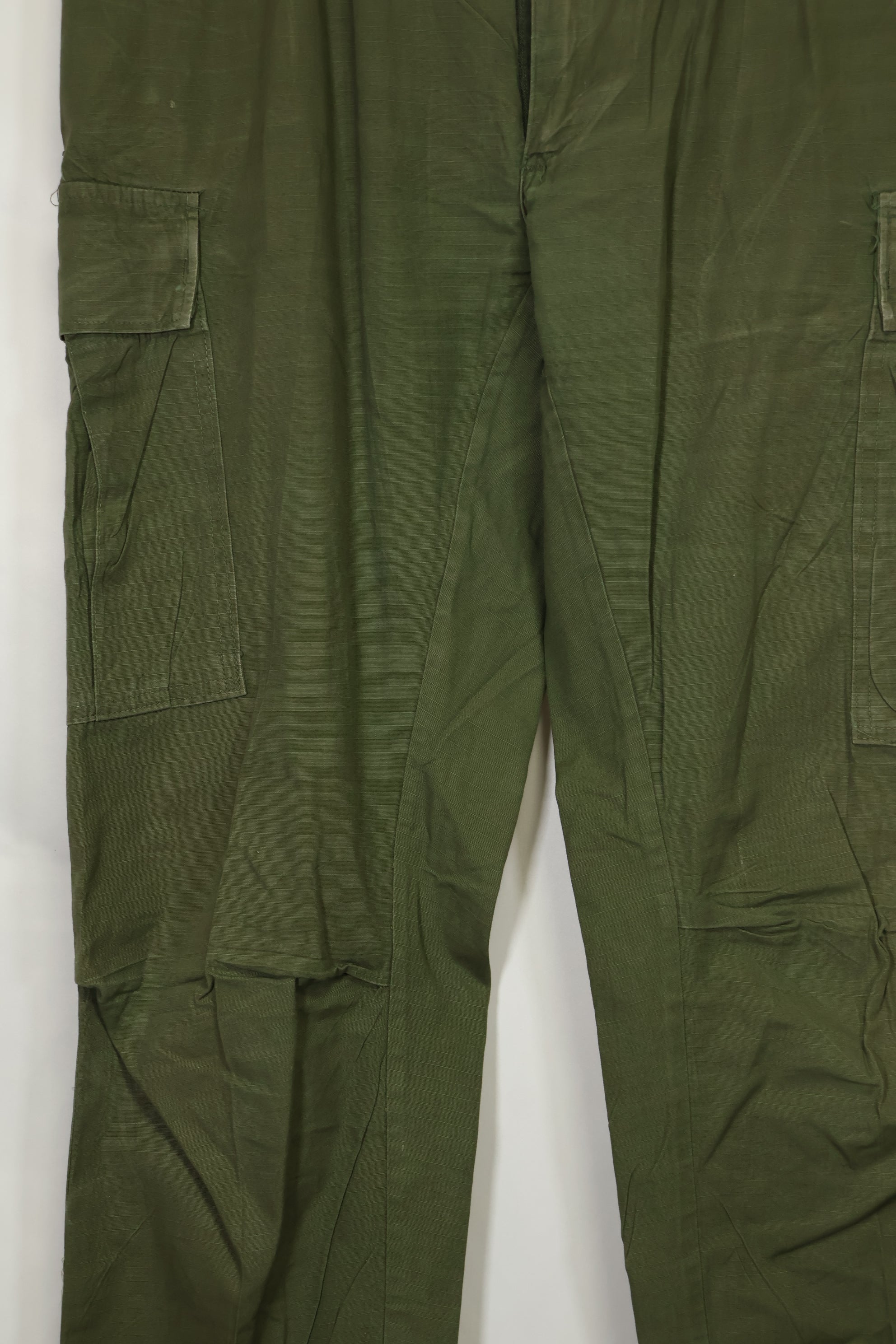 1968 Contract 4th Model Ripstop Jungle Fatigue Pants M-L Used