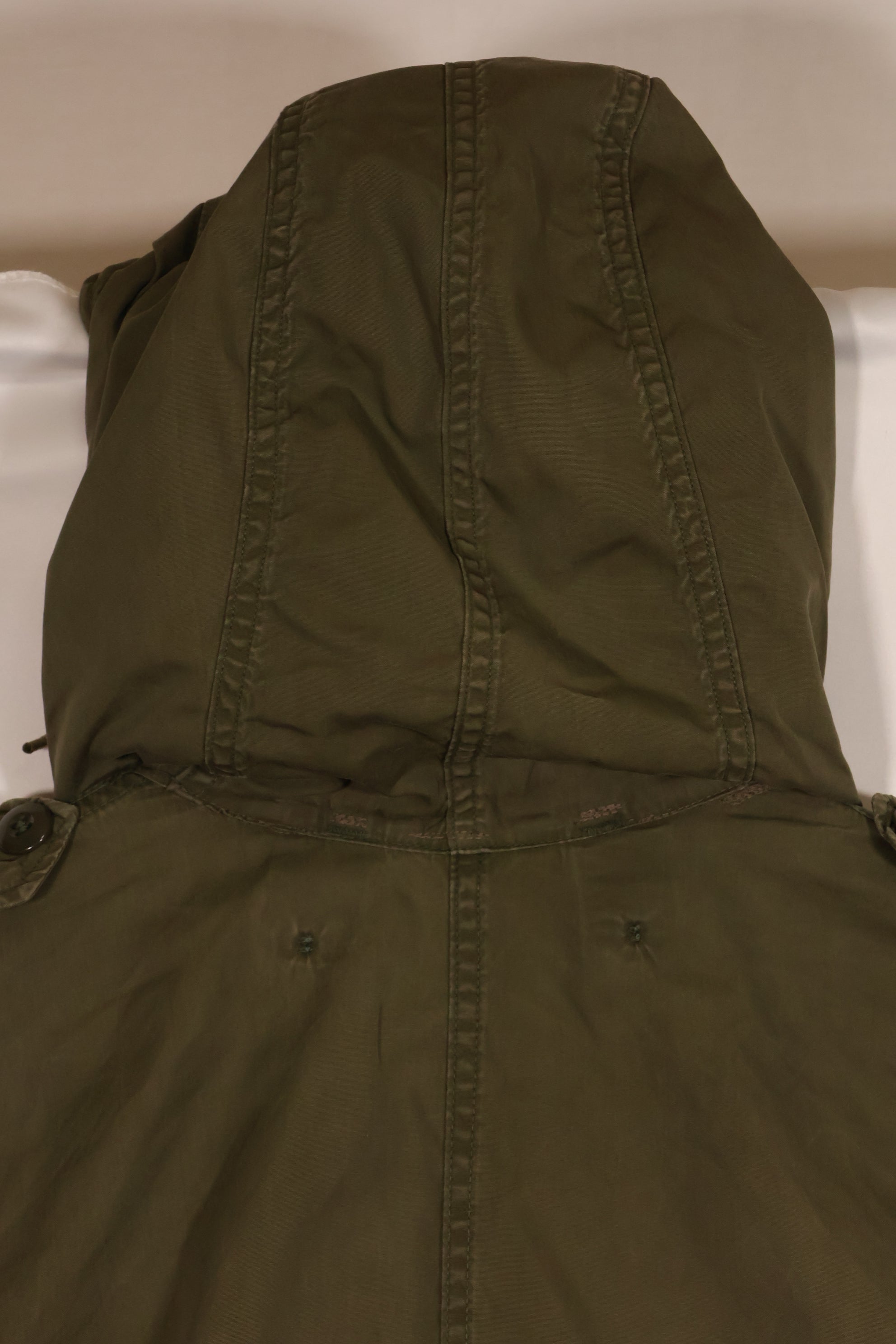 1950's U.S. Soldiers stationed in Europe X-SMALL M51 Field Parka, shell only, with patch, used.