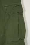 Estimated 1967 Contract 3rd Model Non Ripstop Jungle Fatigue Pants X-S-R Used