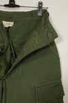 Estimated 1967 Contract 3rd Model Non Ripstop Jungle Fatigue Pants X-S-R Used