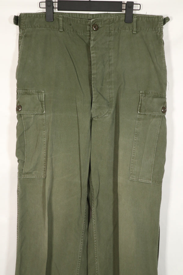 Real 1964 1ST MODEL Jungle Fatigue M-R Pants Used A