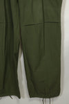 1967 Contract 4th Model Ripstop Jungle Fatigue Pants L-L Used