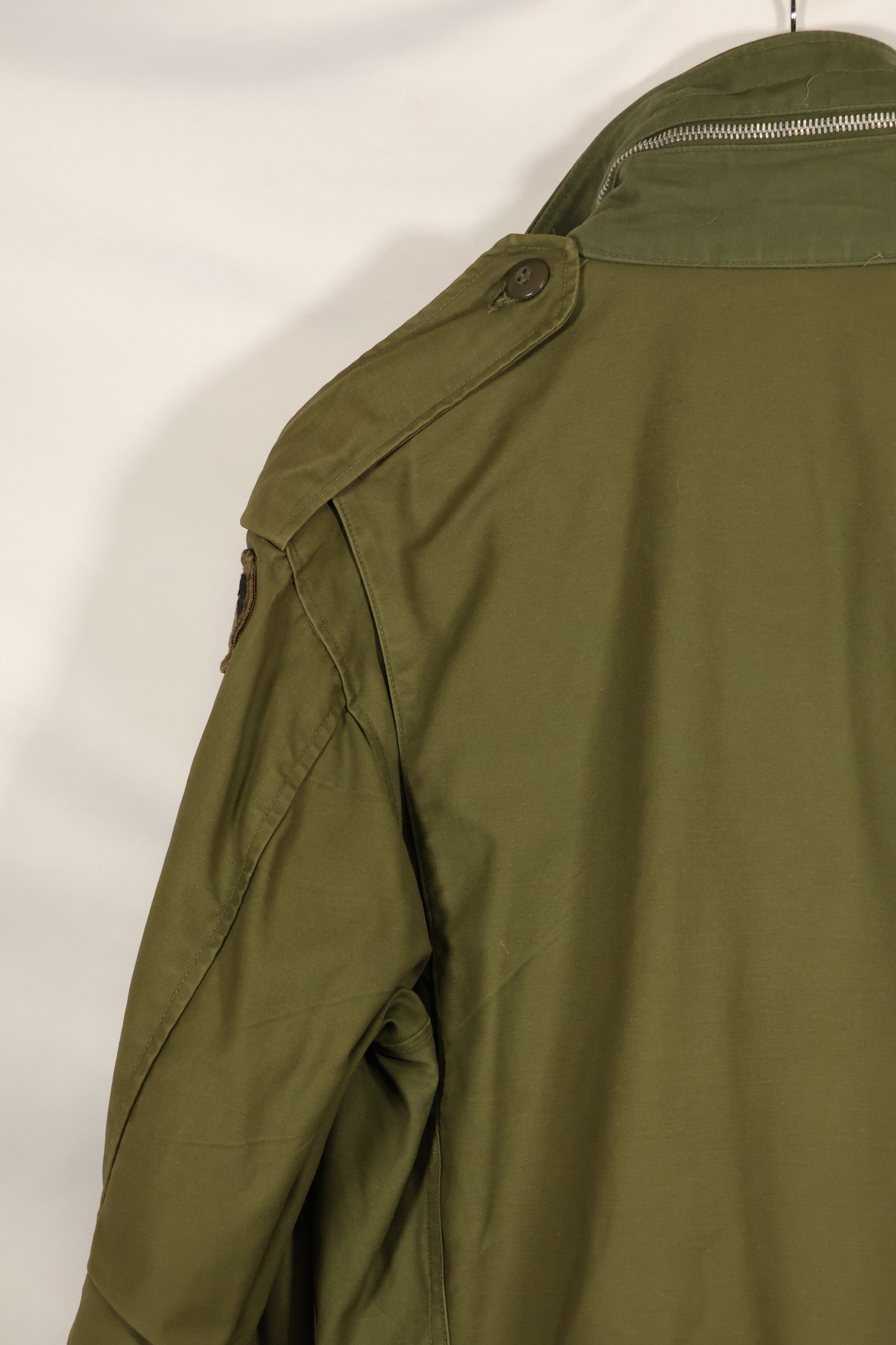 Circa 1967-71 S-R 2nd Model M65 Field Jacket Silver Zipper Used