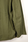 1950年代後半　MEDIUM　アメリカ軍　初期型　OG-107　ユーティリティシャツ　テープ初付　中古品