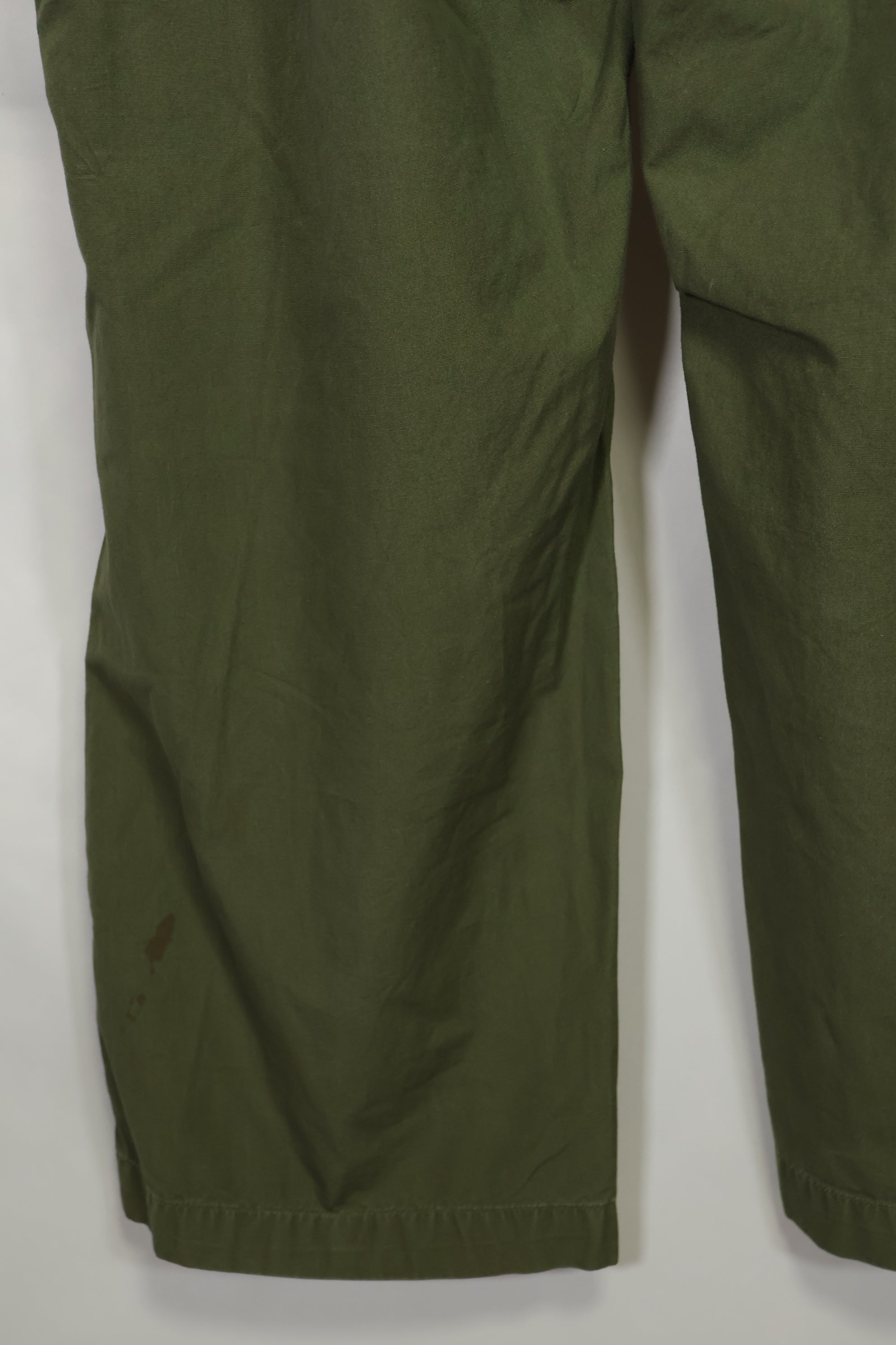 Estimated 1967 Contract 3rd Model Non Ripstop Jungle Fatigue Pants X-L-R Used