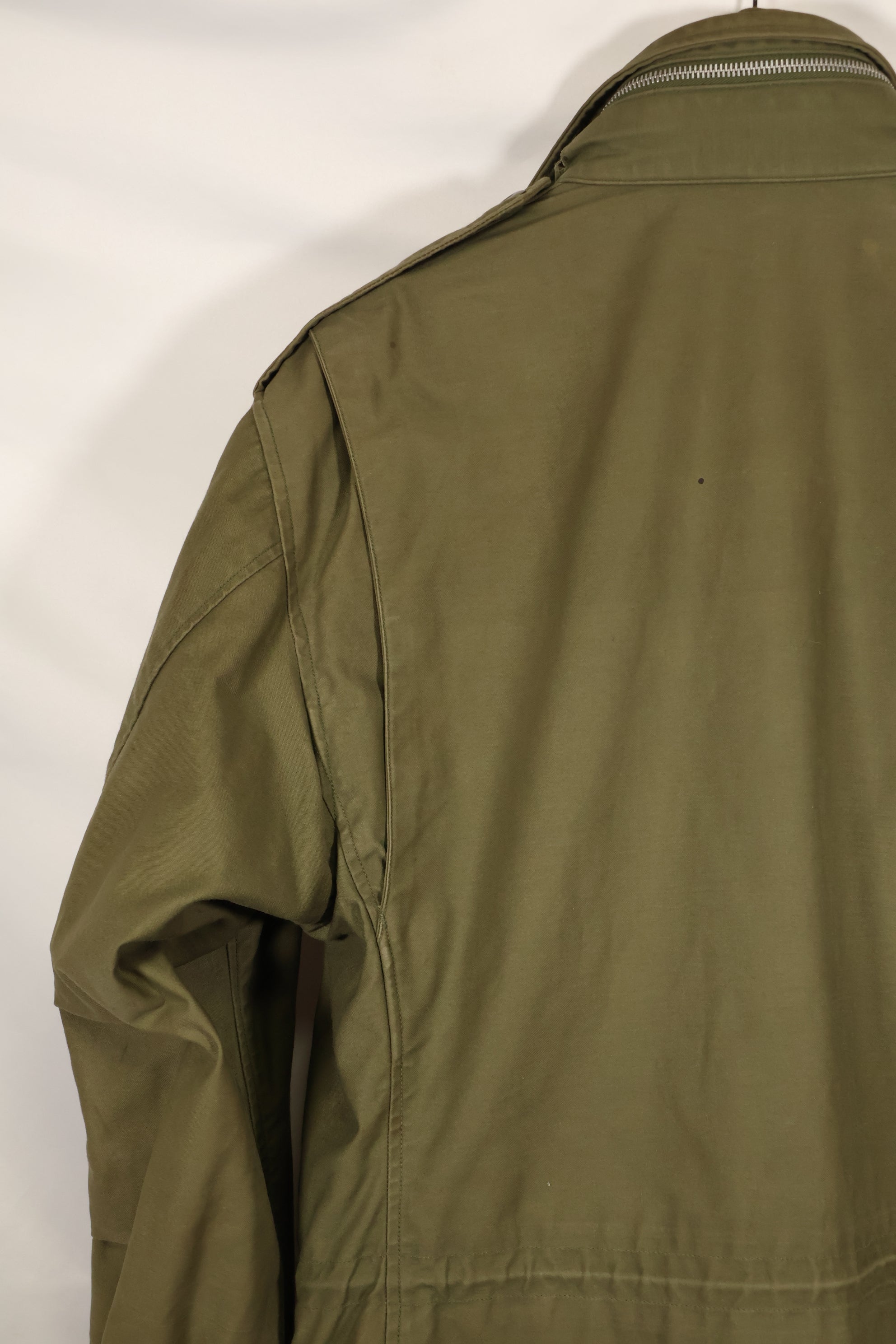 1967 Contract Lot M-R 2nd Model M65 Field Jacket Silver Zipper Used
