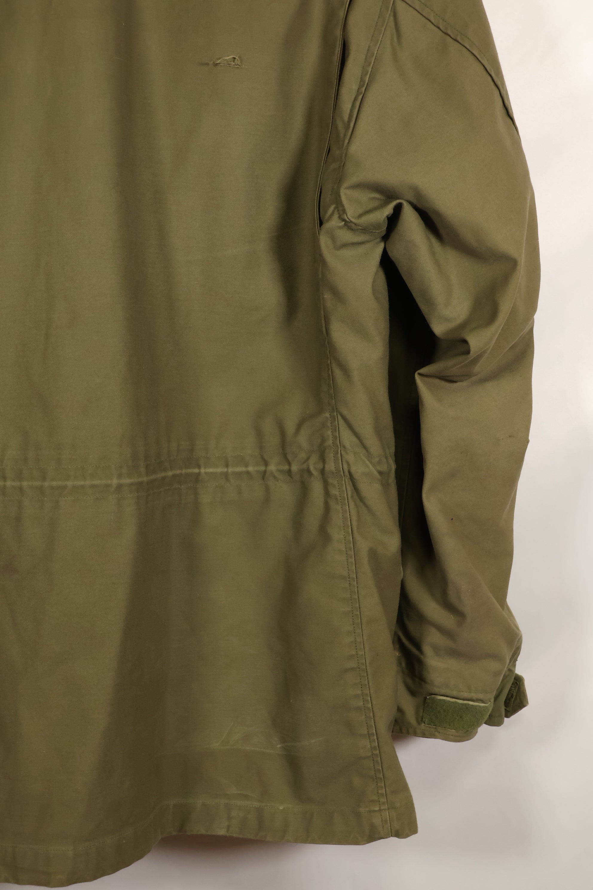 1967 Contract Lot M-R 2nd Model M65 Field Jacket Silver Zipper Used