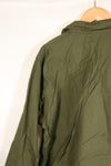 1967年契約　16 1/2 x 36　アメリカ軍　OG-107　ユーティリティシャツ　状態良い　中古品